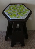 Barry Haver Glass Art Table